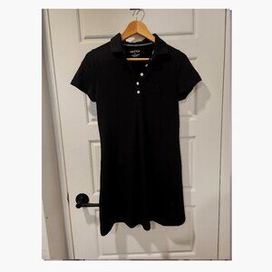 Black Nautica Mini Polo Dress
